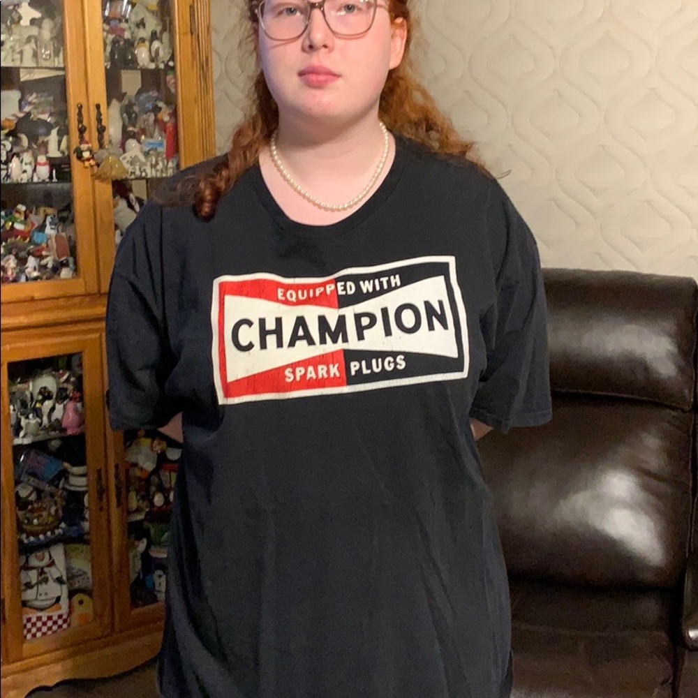 Champion Spark Plug tshirt